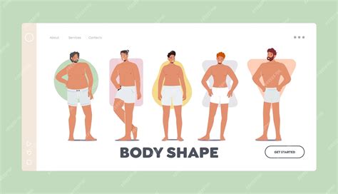 Body Types Men Chart