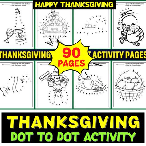 Thanksgiving Activity Pages For Preschoolers