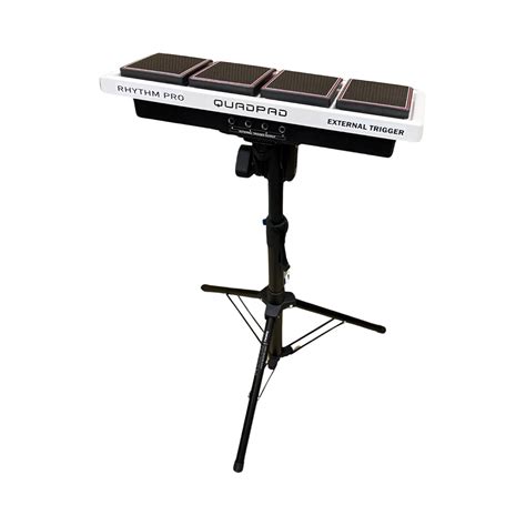 RHYTHM PRO Quadpad External Trigger With 4 Cables,Hard Case & Stand ...