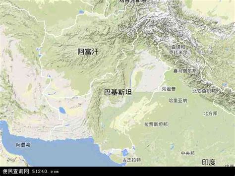 巴基斯坦地图 - 巴基斯坦卫星地图 - 巴基斯坦高清航拍地图