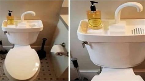 Japanese toilets are made for saving water photo viral dp