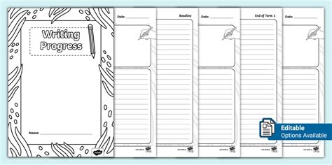 KS1 Writing Progress Book (teacher made) - Twinkl