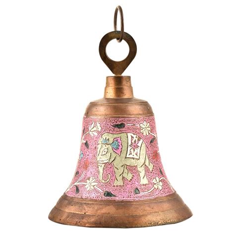 Heavy Brass Hanging Temple Door Home Decorative Ringing Bell