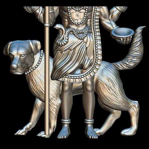 Buy Kaal Bhairav 3D Model STL File Online