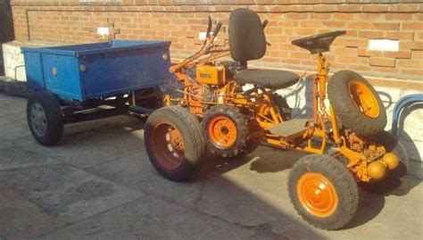 Image result for Homemade Mini Compact Tractor