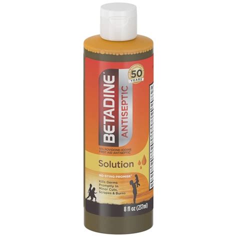 Does not apply First Aid Antiseptic Solution, 10% Povidone Iodine ...