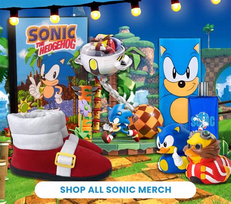 Sonic The Hedgehog Merchandise