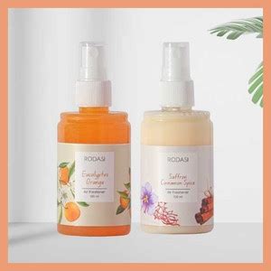 RODASI EUCALYPTUS ORANGE SAFFRON CINNAMON Car Freshener Spray FK_New ...