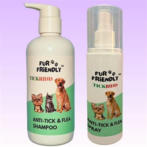 Buy Powerful Tick and Flea Dog Anti-Tick & Flea Shampoo (300 ml ...