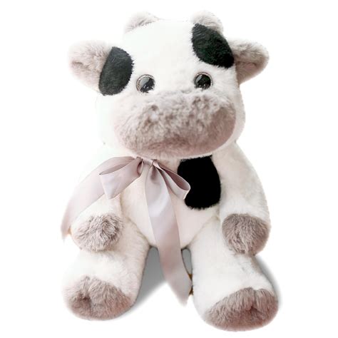 Amazon.com: uoozii Warmable Cow Stuffed Animal - Microwavable 12" | 2 ...