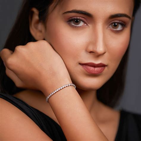 Elise Silver Zircon Tennis Bracelet for Women – Thewalletstore