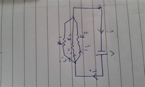 the resistors R1 R2 R3 are connected to a electric cell of potential ...