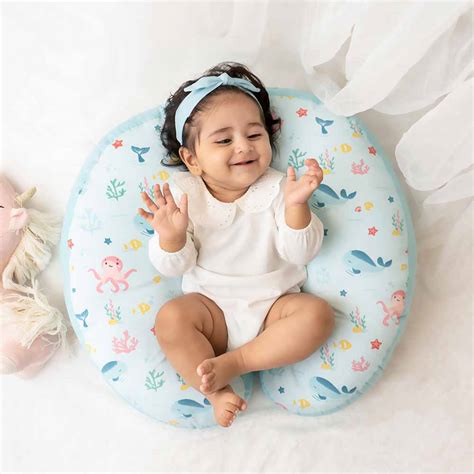 Vitamin Sea 100% Cotton Multipurpose Feeding/Nursing pillow – haus & kinder