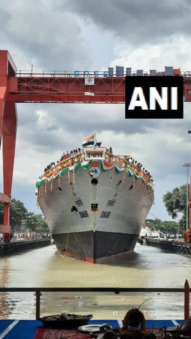 Rajnath Singh launches Project 17A stealth frigate 'Dunagiri'