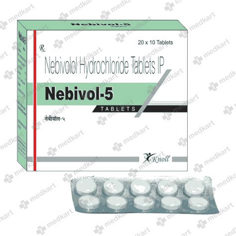 NEBIVOL 5MG TABLET 10'S : View Price, Combination and Alternatives ...
