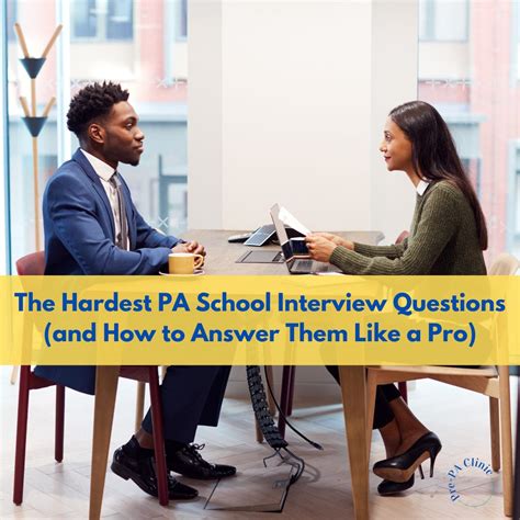 The Hardest PA School Interview Questions (and How to Answer Them Like ...
