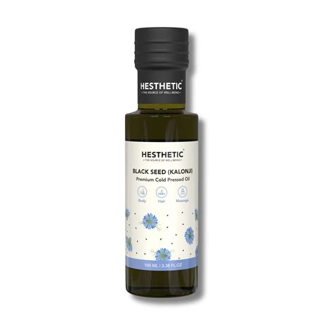 Premium Cold Pressed Black Cumin Seed (Kalonji) Oil – HESTHETIC