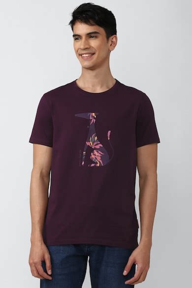 Simon Carter T-Shirts, Simon Carter Purple T-shirt for Men at ...