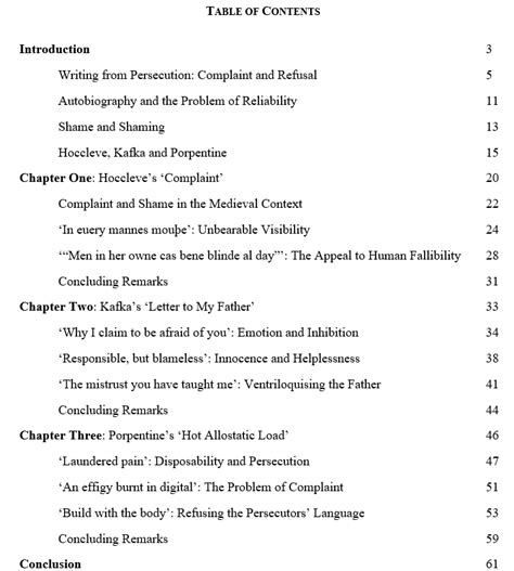 Image result for Dissertation Sectins