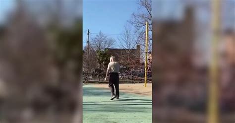 This old man is a wonderful stuntman he did great stunt in swing ...