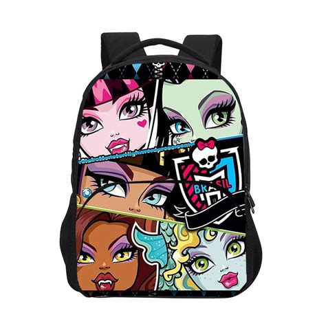 Vlemua 2025 New 16" Monster-High Backpack, Welcome Back to School ...