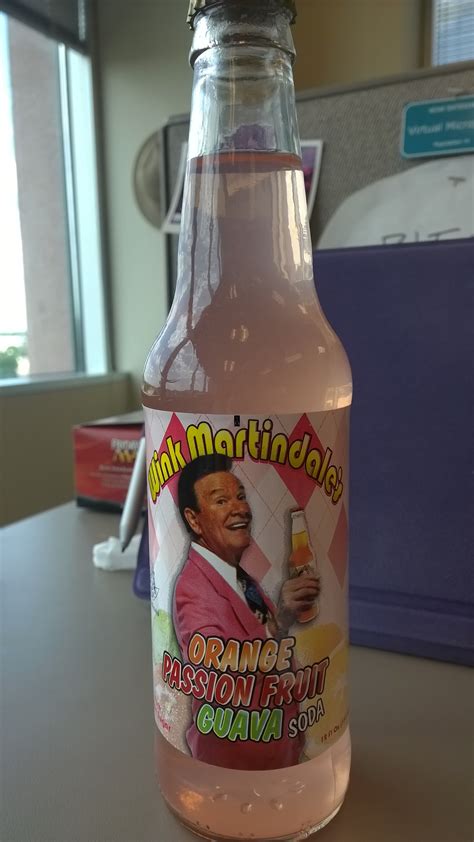 Wink Martindale's Orange Passion Fruit Guava | Nathan's Soda Guide