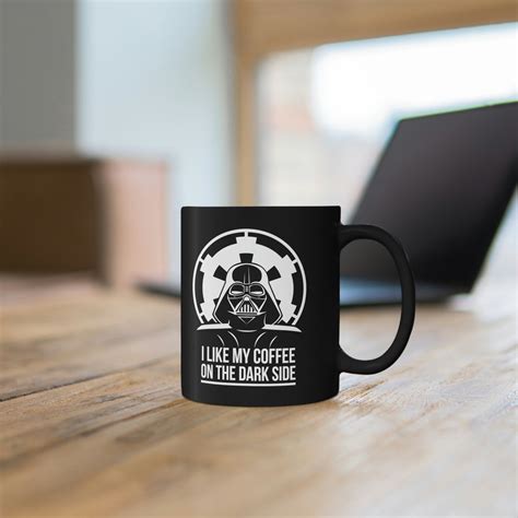 I Like My Coffee on the Dark Side Coffee Mug May the Fourth Be With You ...