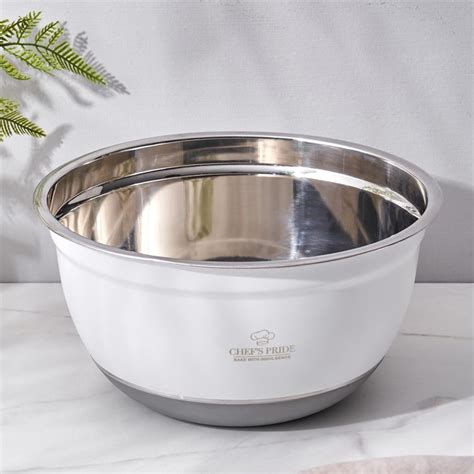 Buy Chefs Pride Altai Stainless Steel Mixing Bowl - 4.6L from Home ...