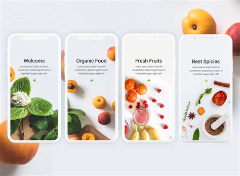 Splash Screens for Grocery online e-Commerce app | Food app, Grocery online, Grocery shopping app
