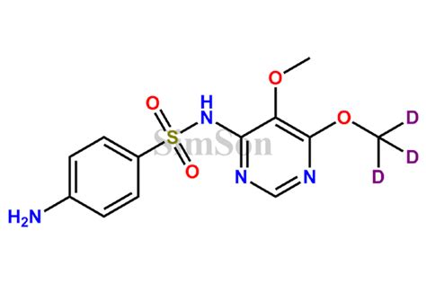 Sulfadoxine-D3 | CAS No- 1262770-70-6 | Simson Pharma Limited