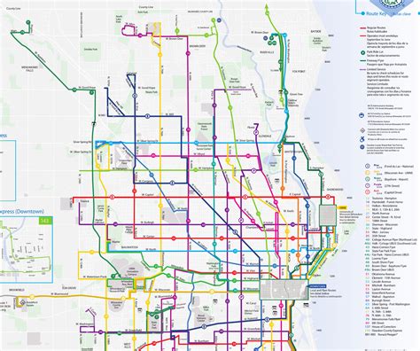 Grid Milwaukee's Bus Routes