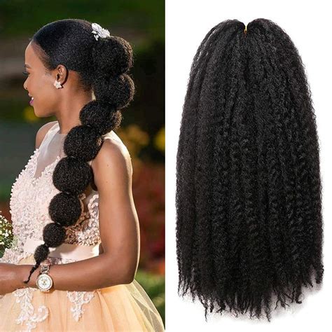 BAISAI 1 Pack 18 Inch Marley Braiding Hair Twists Marley India | Ubuy