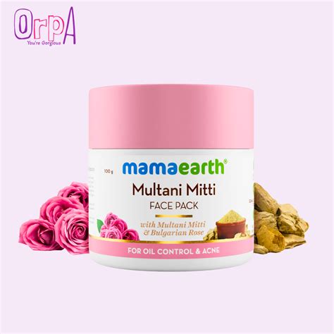 Mamaearth Multani Mitti Face Pack - 100 G - Orpa