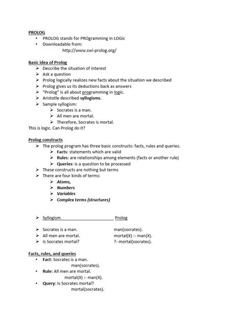 Image result for Sample Prolog Project