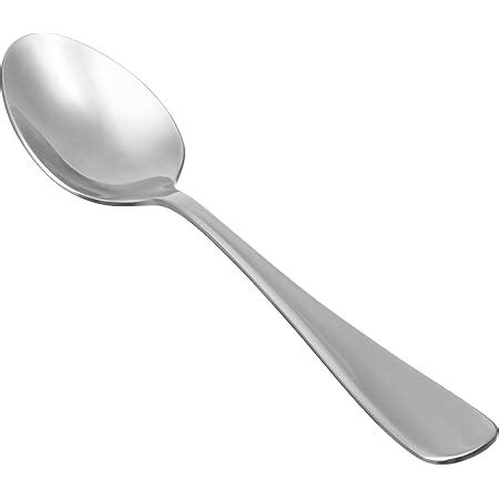 Buy Parage Stainless Steel Table Spoons Set with Round Edge, 18.5 cm ...