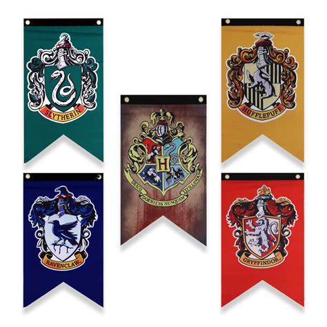 Buy Harry Potter Hogwarts House Banner - 38" x 25" Boys Girls Birthday ...
