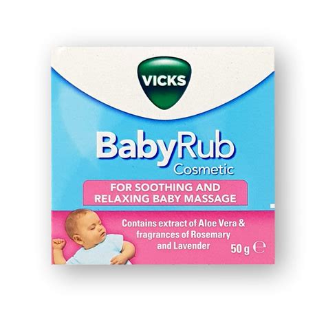 Vicks Baby Rub 50g – Welfare Pharmacy UK