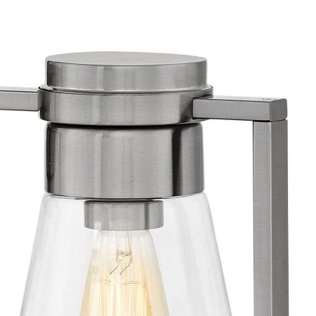 Hinkley Lighting 63306BK-CL 6 Light 43-3/4" Wide Linear Chandelier with ...