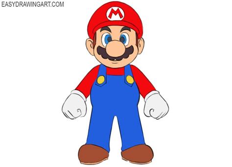 How to Draw Mario | How to draw mario, Easy drawings, Drawings of friends