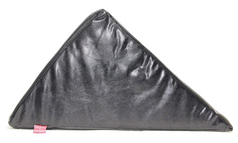 Krafts N Designs Triangle Bolster Flat Made of P U Leather and Foam ...