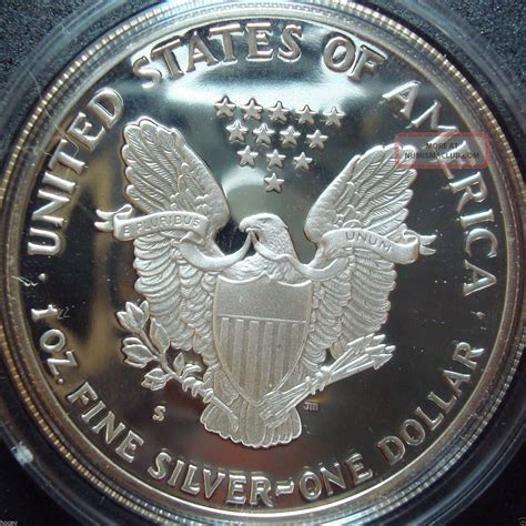 1990 - S Proof American Eagle 1 Ounce Silver Dollar Coin