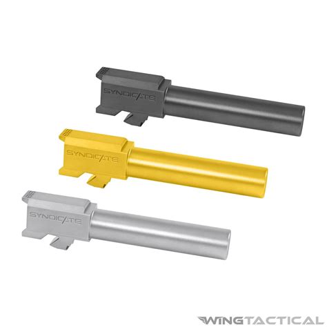 Agency Arms Syndicate Barrel for Glock 19 | Wing Tactical