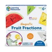 Buy Learning Resources Magnetic Fruit Fractions - 24 Pieces, Math ...