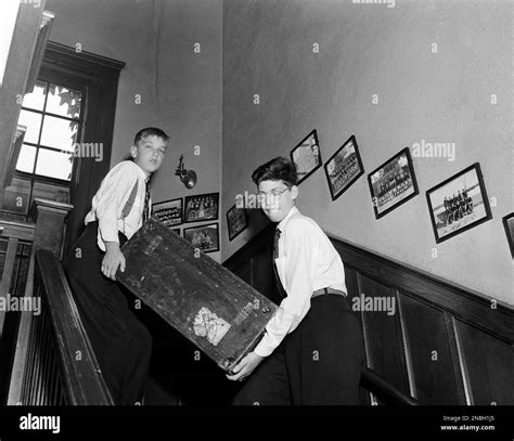 Franklin Delano Roosevelt, III, left, grandson of the late president ...
