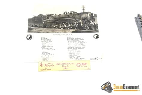 HO Brass - NJCB GOM Northern Pacific Class A 4-8-4 ‘Northern’ - #2600 ...