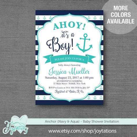 Anchor Baby Shower / Baby Shower "Anchor Baby Shower" | Catch My Party