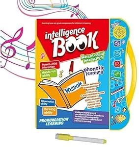 Intelligence Book Touch & Learn Musical Sound Book for Kids ...