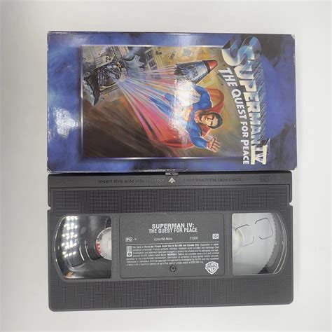 Superman The Movie VHS Lot 1, 2, 3, 4 Collection Warner Special 70s 80s ...