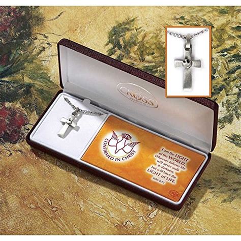 Buy Dicksons Confirmed in Christ John 8:12 Pewter Stainless Steel 20 ...