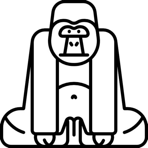 Gorilla - Free animals icons